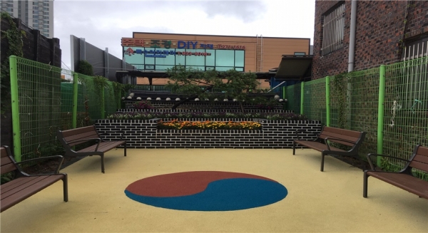 새 단장한 인동 마을정원