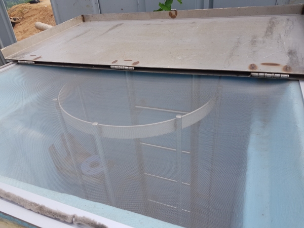 배수지 미세방충망 설치