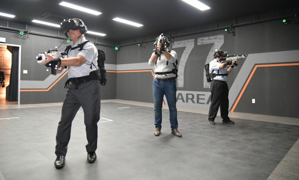 선샤인랜드 실내사격장 모습