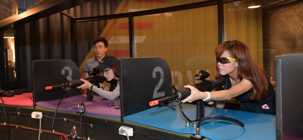 선샤인랜드 실내사격장 모습