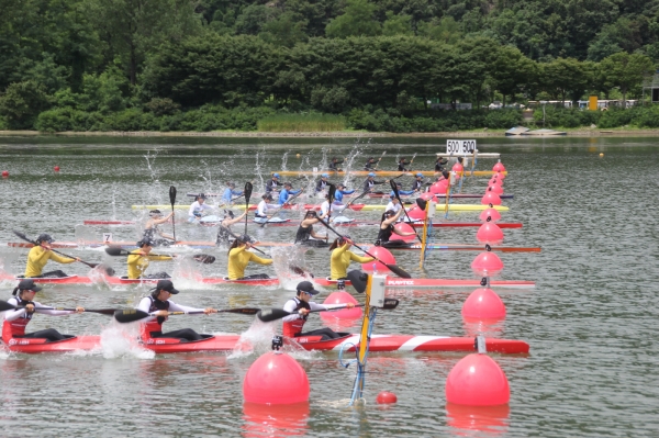 제16회 백마강 전국카누경기대회  개막