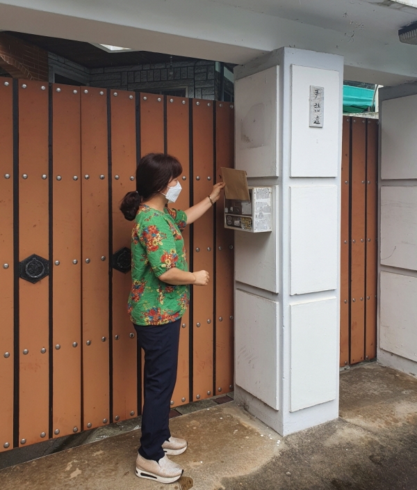 찾아가는 문해교실 관련 모습