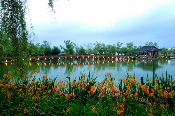 부여 궁남지 야경