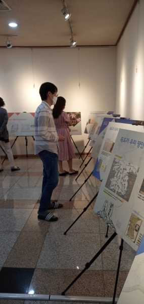 8월 독립기념관 특별기획 순회 전시회 모습