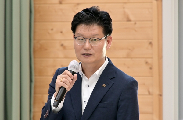 지난 18일 공주시 정책자문위원회 워크숍 개최 진행 모습