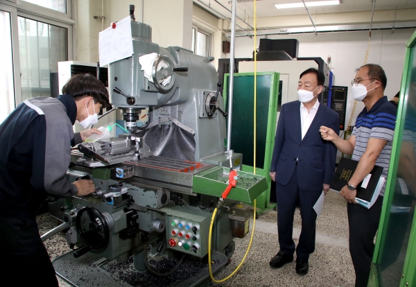 2020년 전북 제55회 전국기능경기대회 참가 선수 및 지도교사 격려