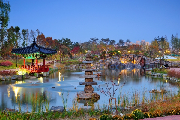 유성구 어은동 소재 유림공원 전경