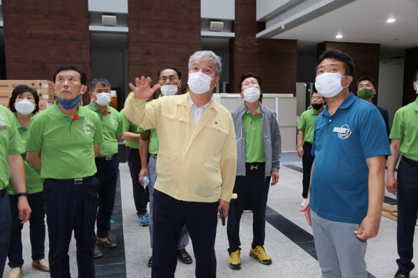 (금산다락원 생명의집)문정우 금산군수 주요 정책사업장 현장 행정