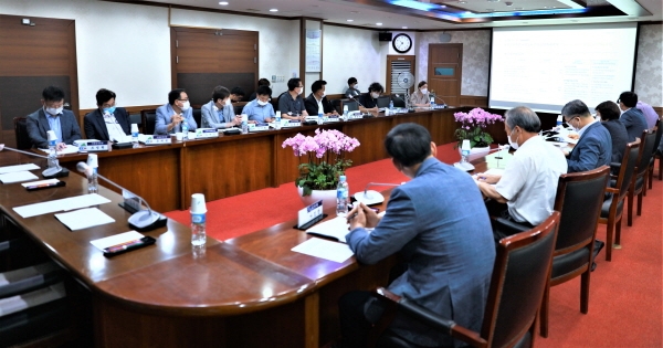 농촌공간전략․생활권 활성화계획 수립용역 착수보고회 개최 모습