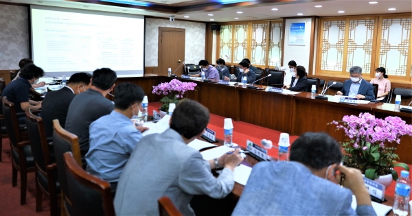 농촌공간전략․생활권 활성화계획 수립용역 착수보고회 개최 모습