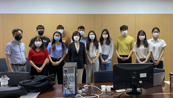 빅테이터 분석 실습생 단체 사진