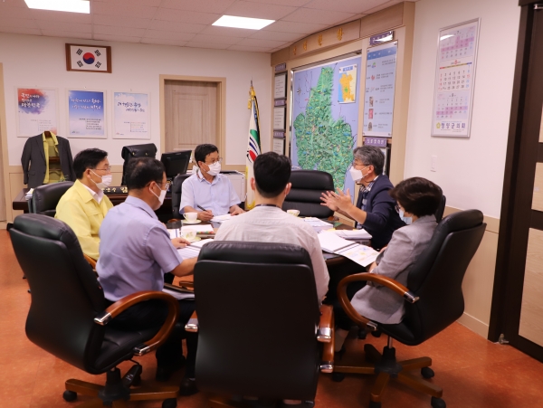 청양군 지역사회 통합돌봄사업 주민만족도 ‘상승곡선’-지역케어회의