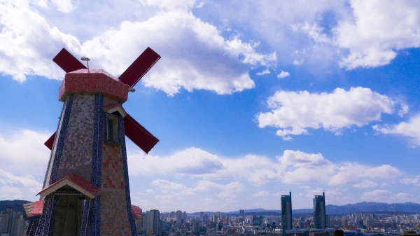 하늘공원에서 본 하늘모습