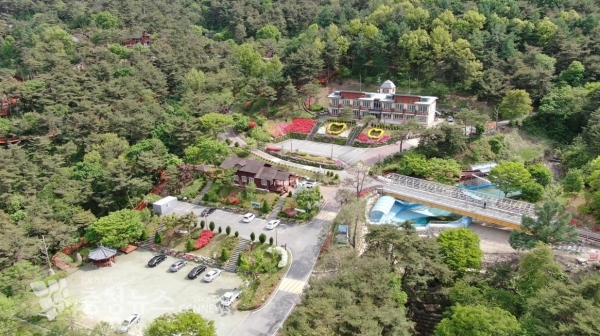 봉수산자연휴양림 전경