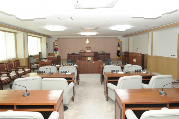 대덕구의회 본회의장