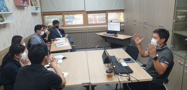 교육전문직 대상으로 원격수업 장학 및 회의 역량 키우기 연수 실시