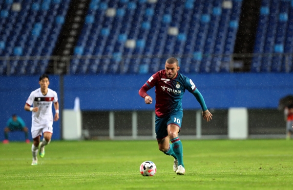 안드레 선수 경기모습