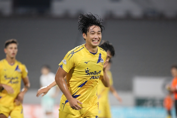 충남아산프로축구단 경기모습