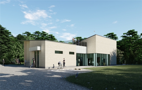 복합커뮤니티센터 조감도