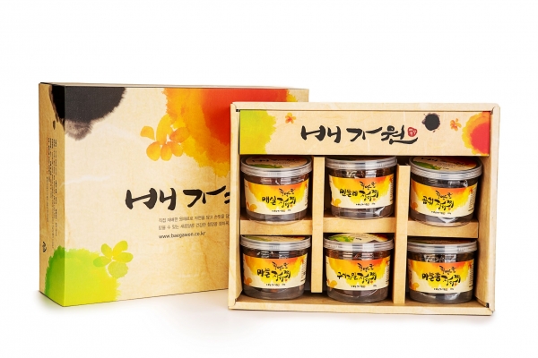 한가위 선물로 청양지역 농산물 가공품 인기-배가원 제품
