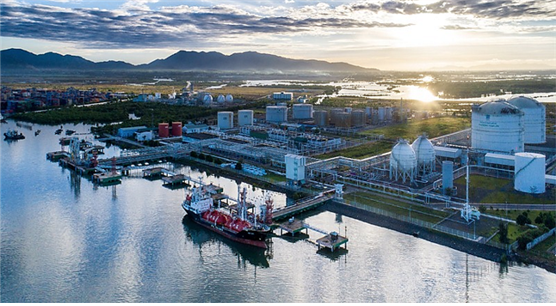 베트남 PV GAS Thi Vai LNG Terminal 부지 모습 (사진=한국가스기술공사)