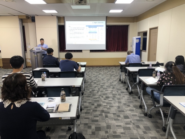 KISTI 오픈액세스 지원시스템 활용 설명회 전경.