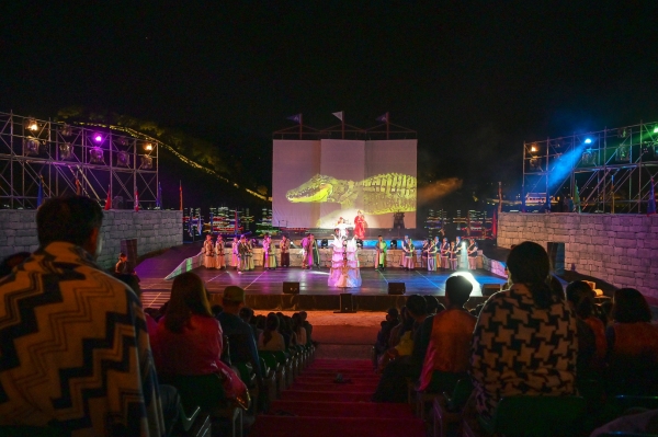 웅진판타지아 뮤지컬 ‘무령대왕’ 공연 모습