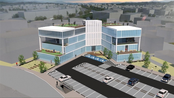 계룡복합문화센터 조감도