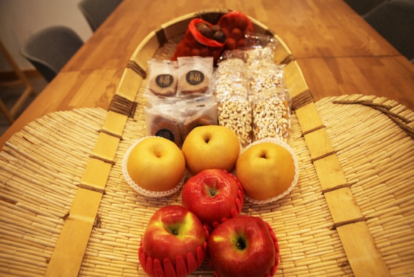 품목별연구회 추석 명절세트 농산물 사진