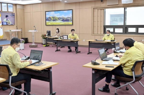 공주시 주간업무계획보고회 사진