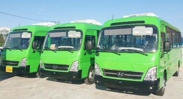 미니버스 3대 사진