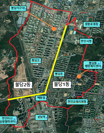 관할구역도(1안 경계도)