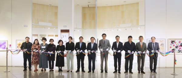 대전 서구, ‘제20회 대한민국여성미술대전' 전시회 개막식