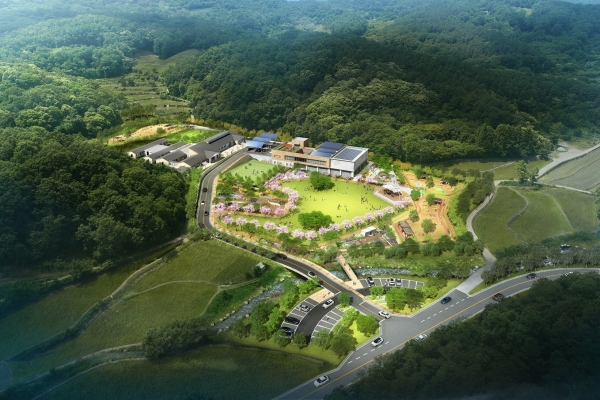 대전 유성구 금고동 일원에 조성되는 반려동물공원 조감도.