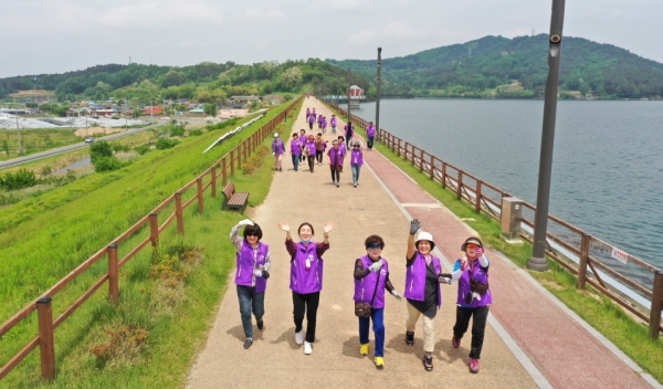 연산면 100세건강위원회 활동 모습