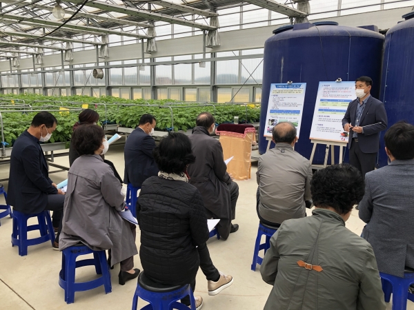 감자조직 배양시설 방문