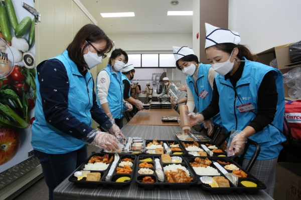 마중물주부봉사단, 비대면 사회공헌활동