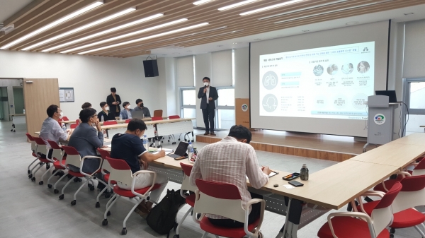 지난 6월 열린 ‘천안 기업 투자유치 역량강화 IR 프로그램’의 데모데이 현장 모습