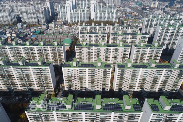 유천 현대아파트 단지