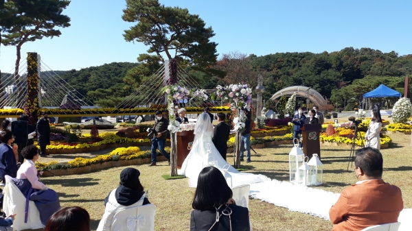 당진 작은 결혼식  모습