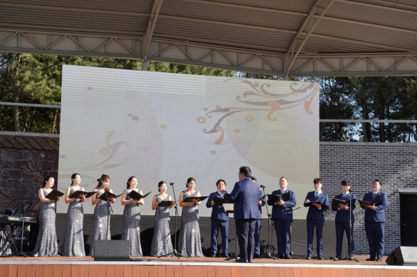 송악읍주민자치회 문화공연 모습