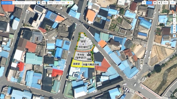 도시재생뉴딜사업 계획도