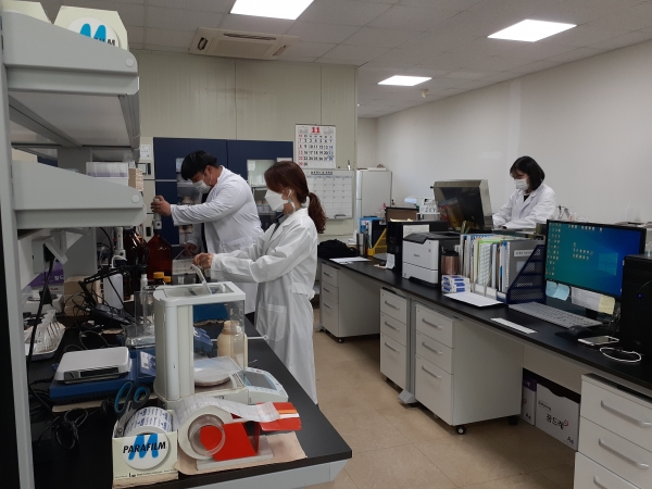 청양군  작물수확 직후 토양검정 권장-토양분석실