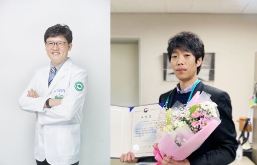 정인철 교수와, 이세범 시설팀 직원