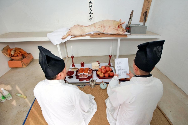 입장면 호당리 산신제