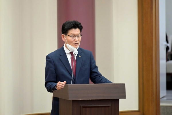 12일 국립국악원 분원 설립 국회세미나 개최 모습