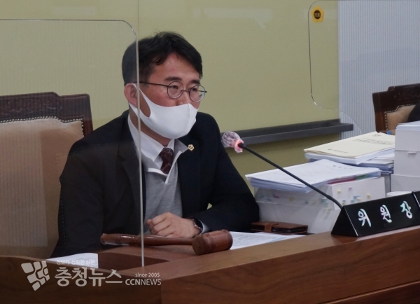 안장헌 충남도의회 기획경제위원장