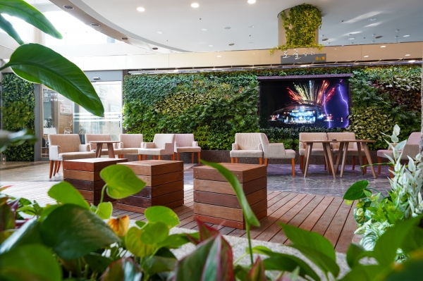 천안시청사 녹색 실내공원 조성