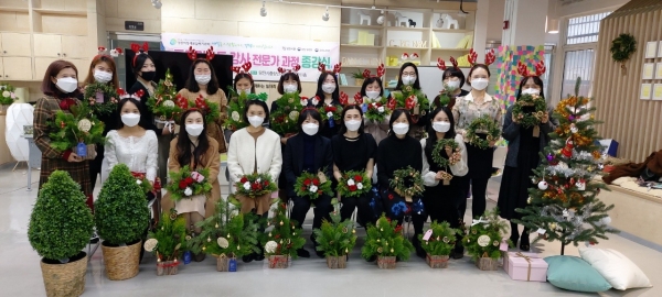 플로리스트 강사전문가 과정 종강식