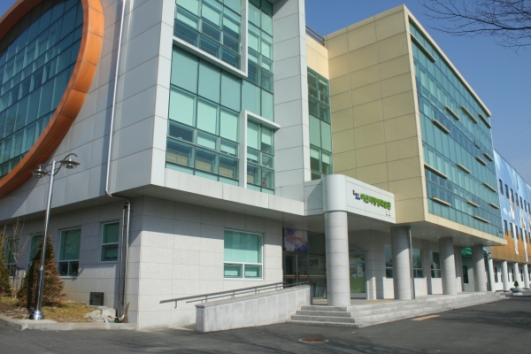 아산시 평생학습관 별관 전경